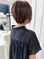 キャアリー(Caary)&nbsp;福山Caary20代30代40代50代ショートボブ人気小顔補正立体カット