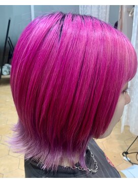 アズールサン 草加西口店(azule-sun) ツートンカラー,ピンクカラー,ペールピンク【草加】