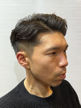ヘアモード キクチ 銀座店 大人シチサンパーマスタイル