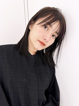 アイティーバイアルバム 藤沢店(IT by ALBUM) ミディアム美髪外ハネボブ_F0412