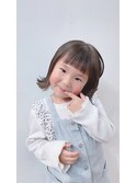 切りっぱなしボブ