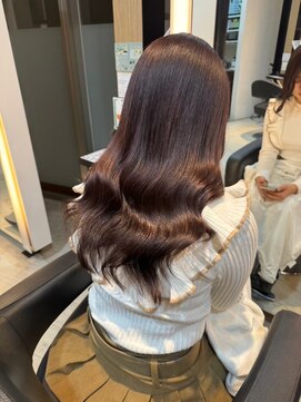 ダブル(W) ブリーチなし透明感カラー/レイヤー