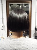 中刈り上げボブ