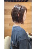 切りっぱなしボブ