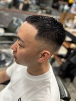 フォーコーナーズカットショップスリーセント 栄(FourCornersCutShop 3/cent)&nbsp;ボウズフェード