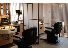 きくとこの雰囲気（ヘアカットブースです）