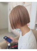 タッセルカット 韓国ヘア ボブ