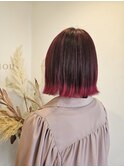 Vivid Pink Bob