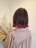 アンジュール&nbsp;Vivid Pink Bob