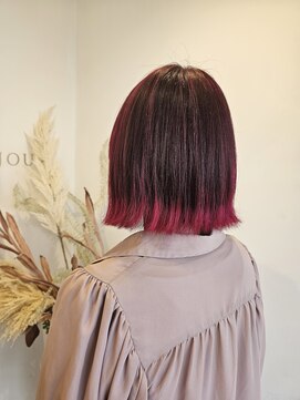 アンジュール Vivid Pink Bob
