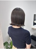ボブ/外ハネボブ/透明感カラー