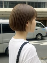 ニュイ 高槻 阪急茨木店(nui)&nbsp;ミディアムヘア/暗めカラー/グランマッシュ/茨木