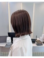 ロンドリゼル 札幌(Lond RiseL) オリーブグレー/前髪/ボブ/マロンベージュ/レイヤーカット/小顔