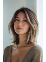 ヘアサロン エヌ 銀座(hair salon N) コントラストハイライト髪質改善白髪染め20代30代40代銀座東銀座