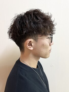 ショートシャドウパーマ