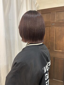 スイート ヘアデザイン(Suite HAIR DESIGN) パツっとボブ×髪質改善ストレート