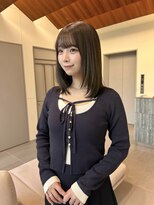 ローレンアオ(LOREN AO)&nbsp;黒髪/クラゲヘアー/オリーブグレー/小顔/ココアベージュ/矢場町