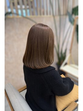 ブローチェラウカ(Broche lauka) モスブラウン