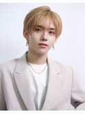 MEN’S HAIR/サーフカール/刈り上げセンターパート