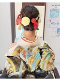 ヘアセット着付け