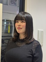 ニューヨークニューヨーク 阪急高槻店(NYNY) ミディアムレイヤー/顔まわりレイヤー