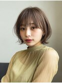 20代/ボブ/韓国風ボブ