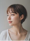 くびれヘア &nbsp;美髪 &nbsp;ハイライトカラー　アプリコットオレンジ