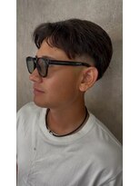パーミル ヘア クマモト(permille ‰ hair Kumamoto) メンズショート×ブラウン