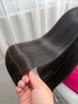 ランプシー 鹿児島中央(Lampsi) ハッシュカットグレージュデザインカラー鹿児島中央