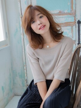 ヘアメイク パッセージ 千歳船橋店(hair make passage) 愛されレイヤーミディ