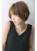 【Le'a　渋谷】丸みショート　ボブディ　大人かわいい