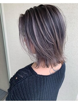 ヘアメイク アリープ(HAIR MAKE ALEAP) コントラストハイライト[ミルクティーピンク]