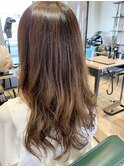 ナチュラルカールロングスタイル