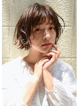 ユノ(juno) 【juno】柔らかニュアンスパーマ☆愛されショートボブ