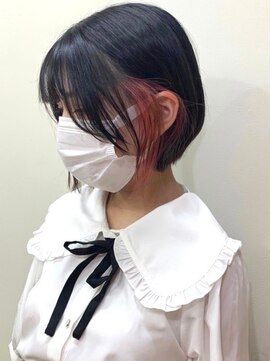 ヒート バイ アンカットラウンジ 渋谷(HEAT by UNCUT&LOUNGE) ○ダブルカラー/インナーカラー/ケアブリーチ/ハイライト［渋谷