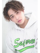 ジョエミバイアンアミ(joemi by Un ami)&nbsp;（joemi 近江）ツイスパ　メンズマッシュ センターパート  新宿