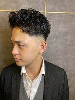 ロバーツ 国立(ROBERTS)&nbsp;フェードアップバング<理容室><国立/国立駅/メンズ>