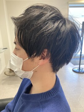 ガーベラ(gerbera) ショートマッシュ×アップバング