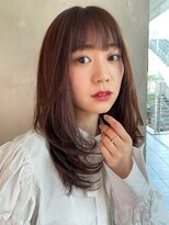 ビュートリアム 南青山(BEAUTRIUM)&nbsp;顔まわりレイヤー 華やかレイヤー スタイリング簡単20代30代40代