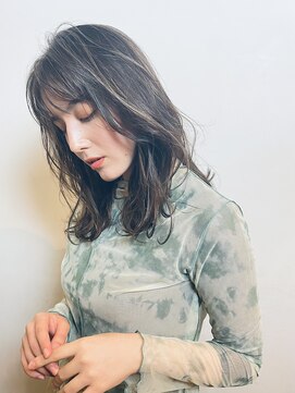 ラグゼ(Luxe) 大人ヘア　くびれミディ　ウィービング【Luxe 表参道 高橋あや】