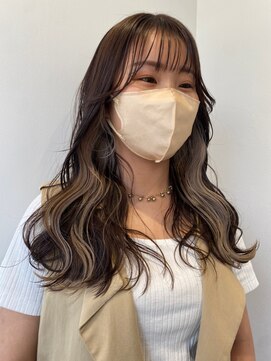 ツキ 横浜店(tuki) インナーカラーケアブリーチイヤリングカラーハイライトレイヤー