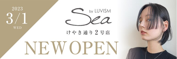 シーバイラヴィズム けやき通り2号店(Sea by LUVISM)のサロンヘッダー