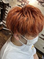 ヘアー クリエイト カルバリ(HAIR CREATE Calbari) サニーオレンジカラー