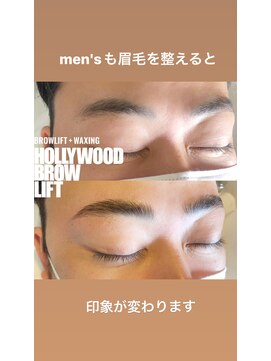 フィーカ(FIKA) men'sのハリウッドブロウリフト