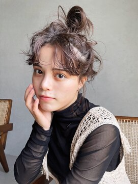 アイティー バイ アルバム 中野店(IT by ALBUM) アレンジ_マチルダボブピンクベージュインナーグレージュ_29509