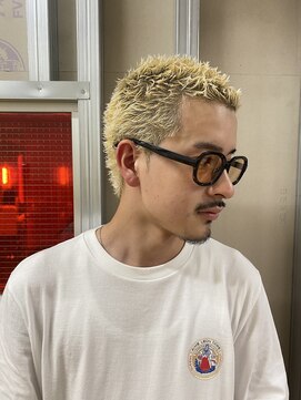 メリケンバーバーショップ トーキョー(MERICAN BARBERSHOP TYO) EAZY WAVE（ヌマタユウト）