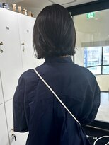 オーシャン(Ocean)&nbsp;［Ocean Hair&Life 水田］20代30代☆黒髪☆切りっぱなしボブ
