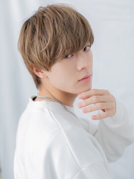 モッズヘア メン 新所沢店(mod's hair men) メンズハイトーンブリーチモテ髪ショートマッシュa新所沢