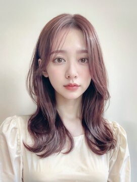 ステージ デコオリジン(stage deco origin) 艶髪レイヤー/ピンクベージュ