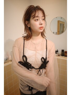 ネルケ 立川(nelke) レイヤーカット/韓国ヘア/ワイドバング